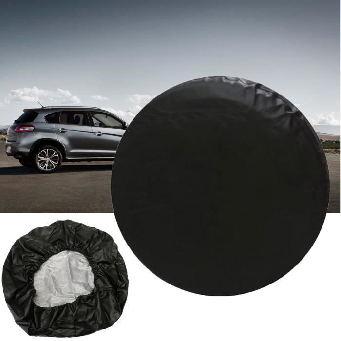 Lot De 4 Housses De Protection Pour Pneus De Secours Voiture - En Polyester, Toutes Saisons, Rangement Facile