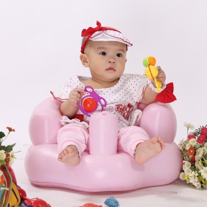 Bebe Canape Gonflable Siege D Entrainement Sofa Pliable Pour Maison Salle De Bain Plage Piscine Exterieur Voyage Cdiscount Puericulture Eveil Bebe
