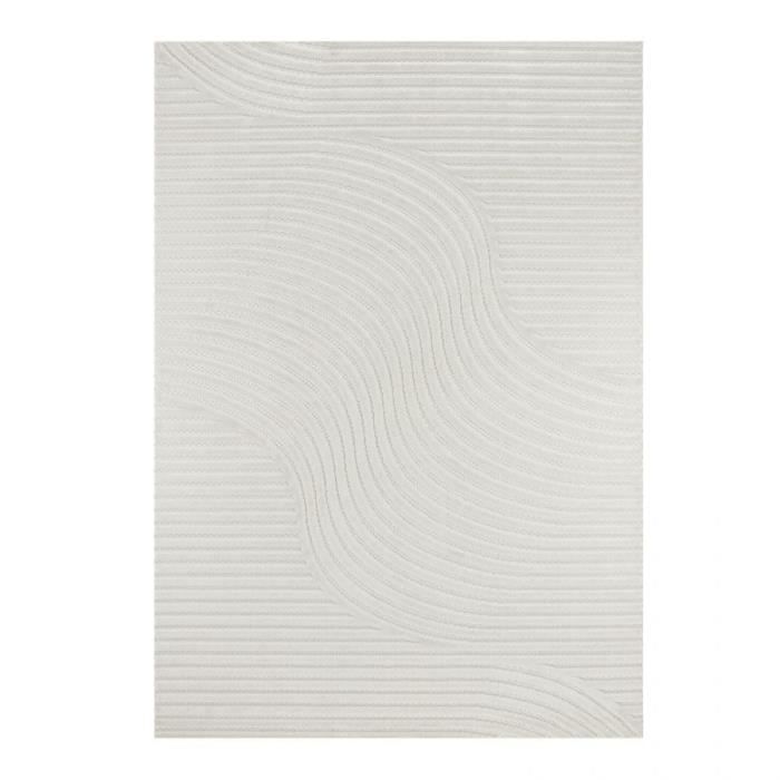 Tapis extérieur intérieur crème TOKYO 01 Crème-300*400 Rectangulaire ...