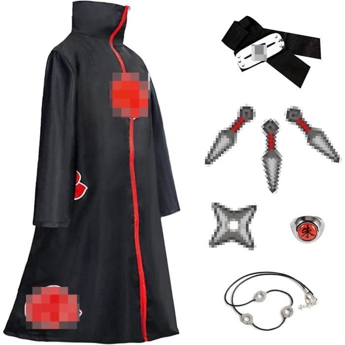 Déguisement Akatsuki Itachi Cape Deguisement Akatsuki Enfants Adulte ...