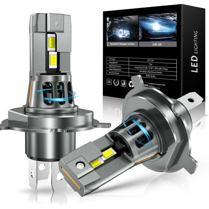 Pulilang - Kit 2 Lampadine LED H7 | 80W 26000LM 6500K, Luce Bianca Fredda - Foto 6