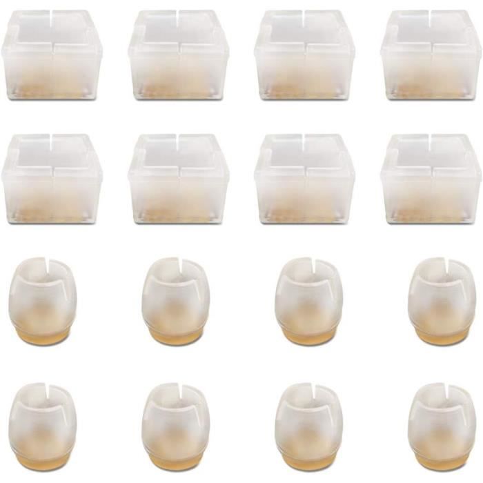SDENSHI Lot Bouchons En Silicone Solide - 8 Tailles Différentes 2,5 à 10 Cm