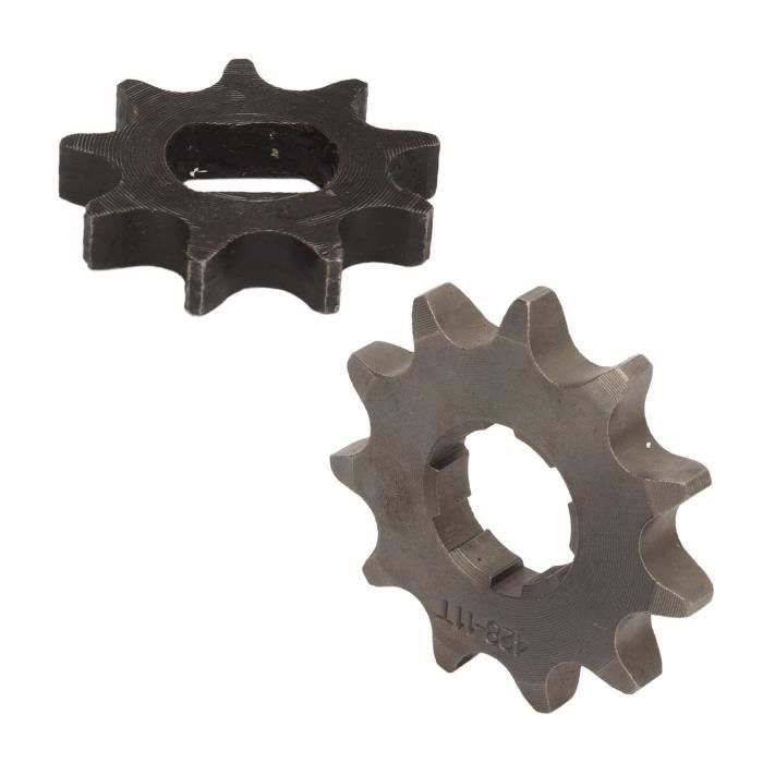 Pignon Moteur 11 Dents En Acier - Pour Moteur Haute Vitesse 1020, Vélos électriques, Scooters - Compatible Chaîne De Vélo Standard