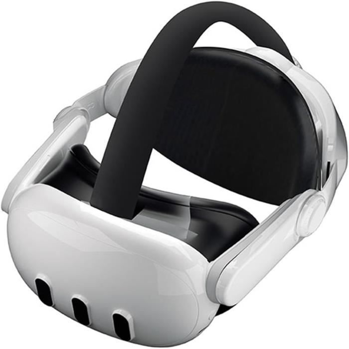 Sangle De Tête Rembourrée En Cuir PU Pour Casque Vision Pro – Neuf
