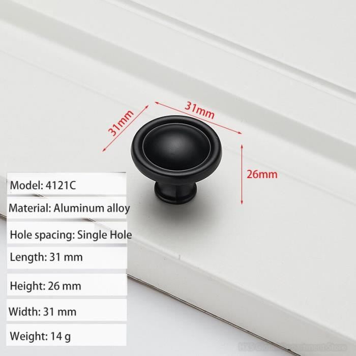 Poignée De Porte En Verre,alliage D'aluminium Single Hole Pull, Solide Cylindrique Cabine De Douche Coulissante Porte En Verre Pull (1, Silver) | Leroy Merlin