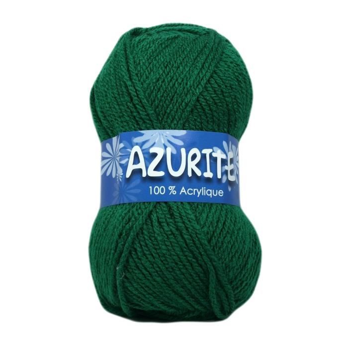 10 pelotes de laine à tricoter Distrifil AZURITE 0338 pas cher 100%  acrylique - Cdiscount Beaux-Arts et Loisirs créatifs