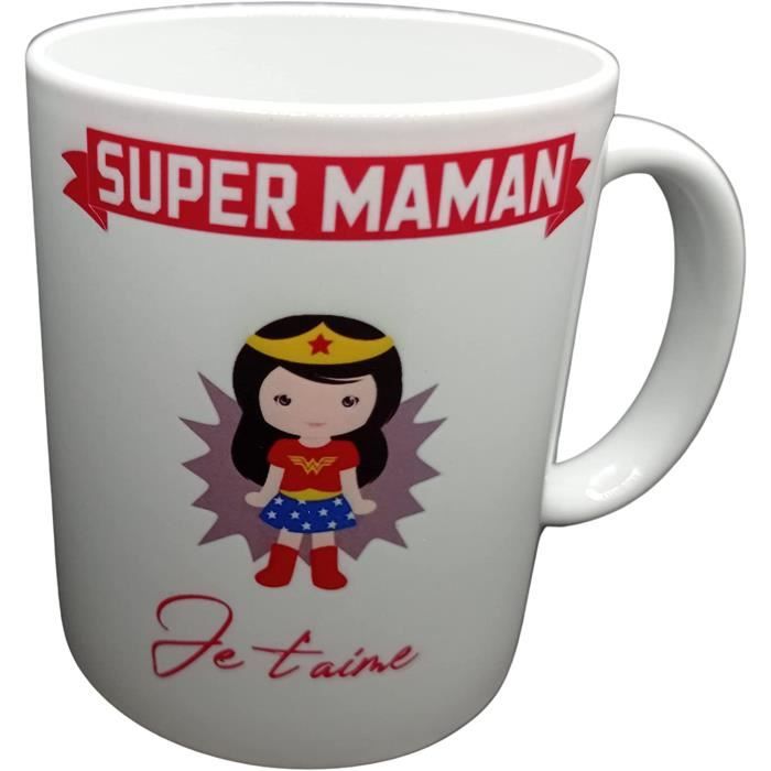 Mug Super Maman - Cadeau Maman Original - Idée Cadeau Pour Anniversaire  Maman - Cadeau Pour Jeune Ou Future Maman Suite À Un[989] - Cdiscount  Puériculture & Eveil bébé