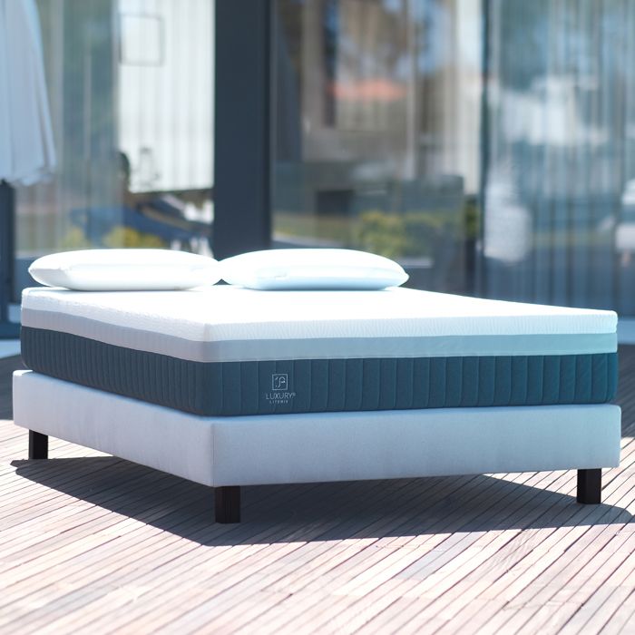 Sommier Tapissier Dodo Confort 140x190 - Lattes Rigides, Blanc, Neuf