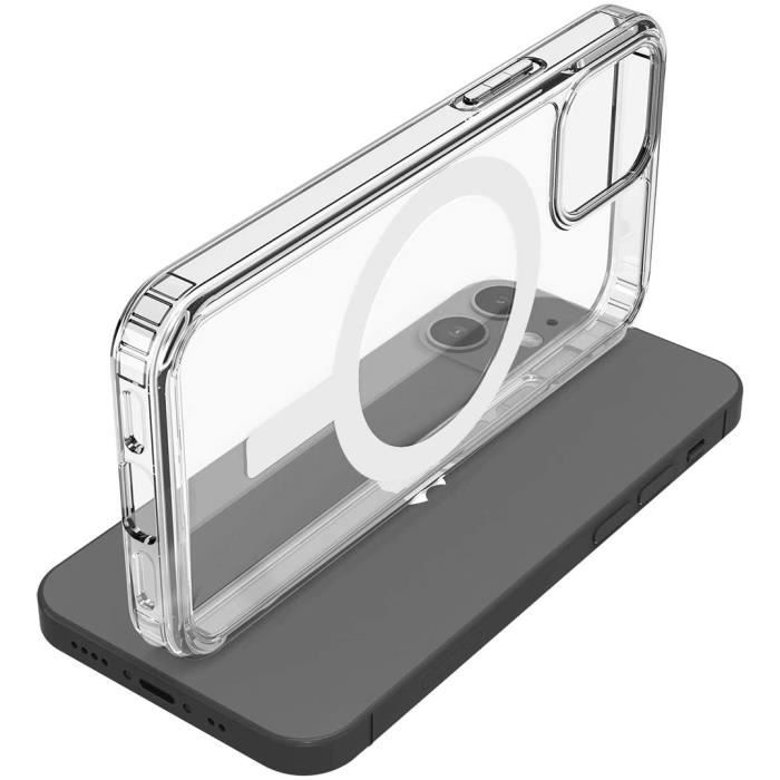 Coque iPhone 13 Pro transparente compatible MagSafe - flacase