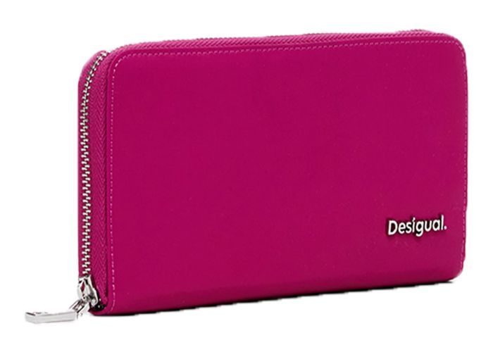 Portefeuille Trois Volets Desigual Mone_priori Candela Pour Femme - Fermeture éclair, Plusieurs Poches, Cordon Amovible - 6