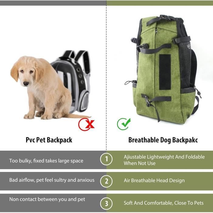 Sac à online dos chien randonnée
