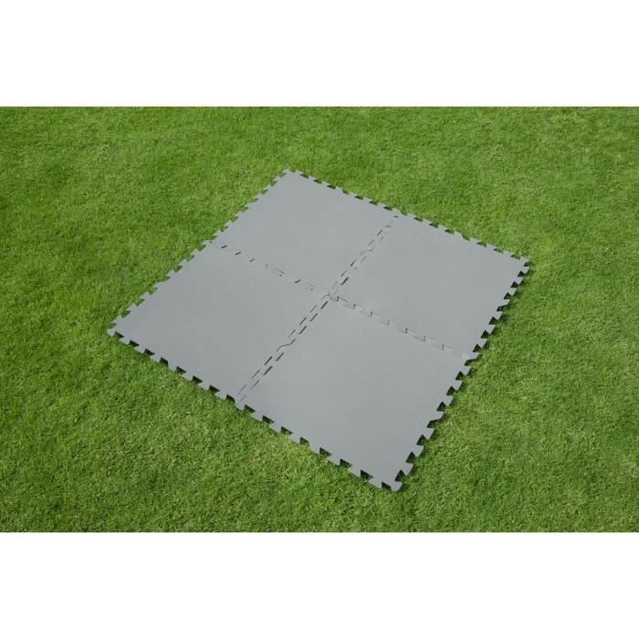 Tapis De Protection Piscine Hors Sol Ø 2,5 M – Sous-couche Géotextile Anti-usure Et Anti-glisse Pour Bassin & Spa
