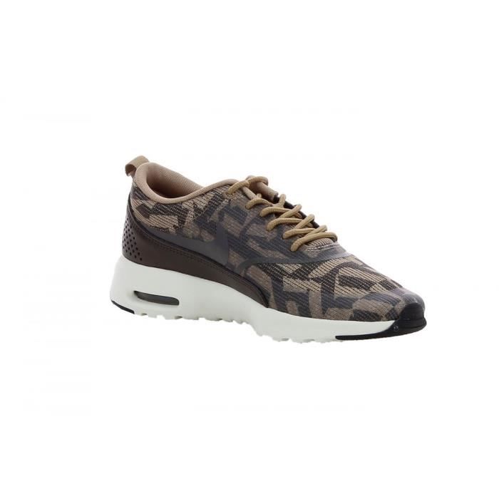 Basket Nike Air Max Thea Jacquard NIKE 718646-200 Marron