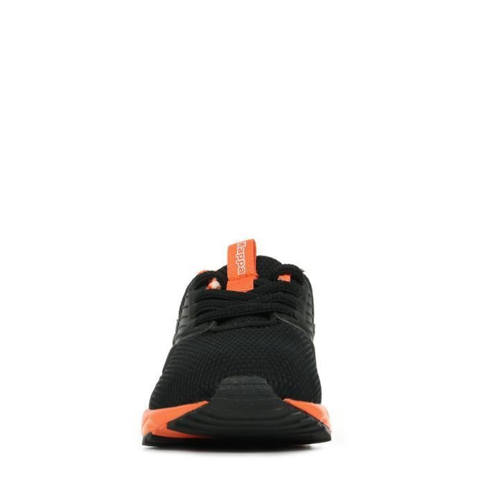Baskets Kappa San Puerto Black orange Cdiscount Chaussures