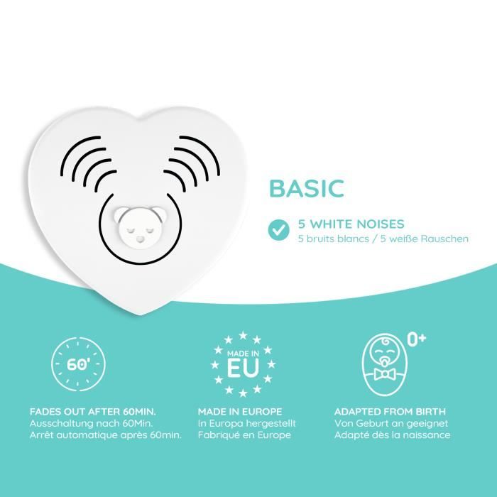 Ourson bruit blanc cheap