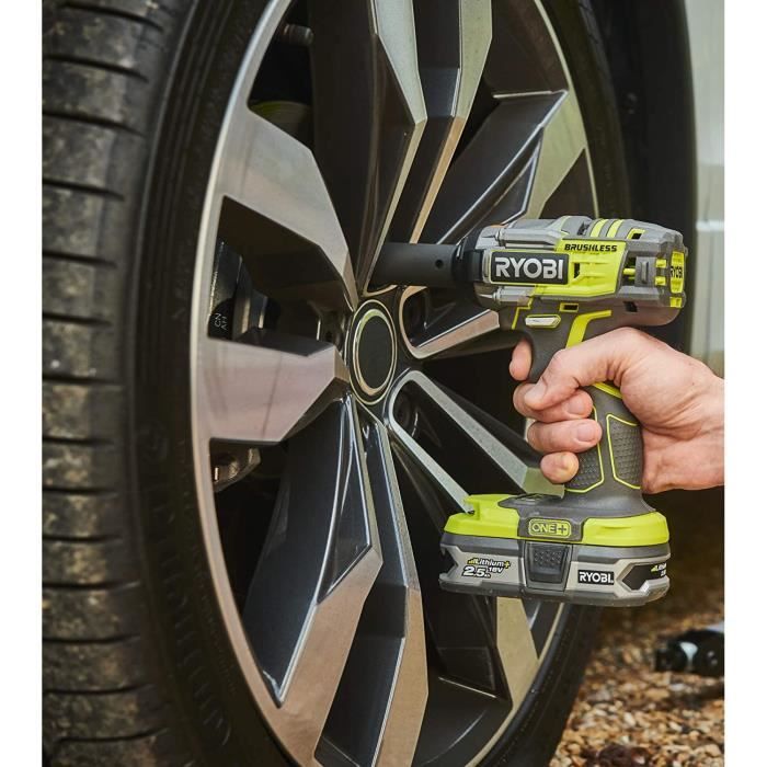Boulonneuse a chocs RYOBI R18IW7 0 18V Brushless 270 Nm carre ext 1 2 Cdiscount Auto