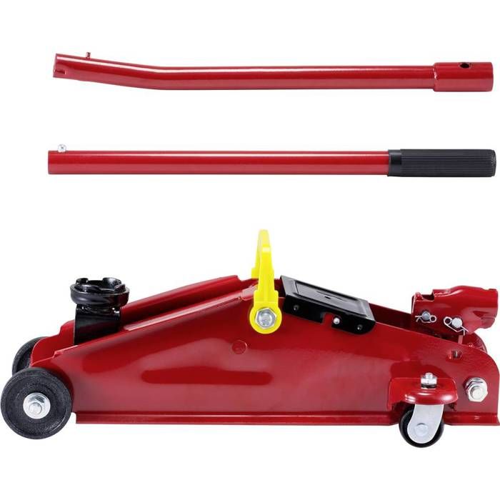 Cric Hydraulique Lampa 2000 Kg - Garantie GS-TUV, Levage 165-325 Mm, Idéal Voiture Et Utilitaire