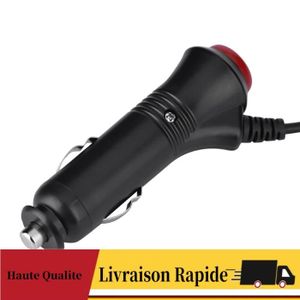 Lot De 2 Prises Mâles Allume-Cigare 20A 12V/24V En Cuivre Pur Avec LED Rouge - CERRXIAN