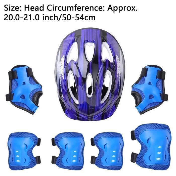 style7)Ensemble équipement de protection genou et coude d'entraînement