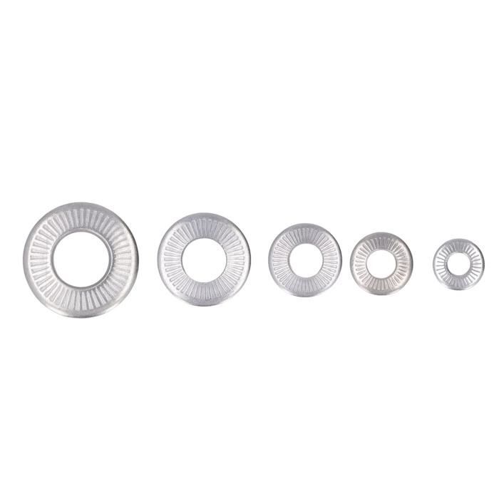 Rondelle A Gradino In Titanio Goobetter M5 M6 M8 M10 Per Bici E Moto – Grado 5 TC4 - Foto 3