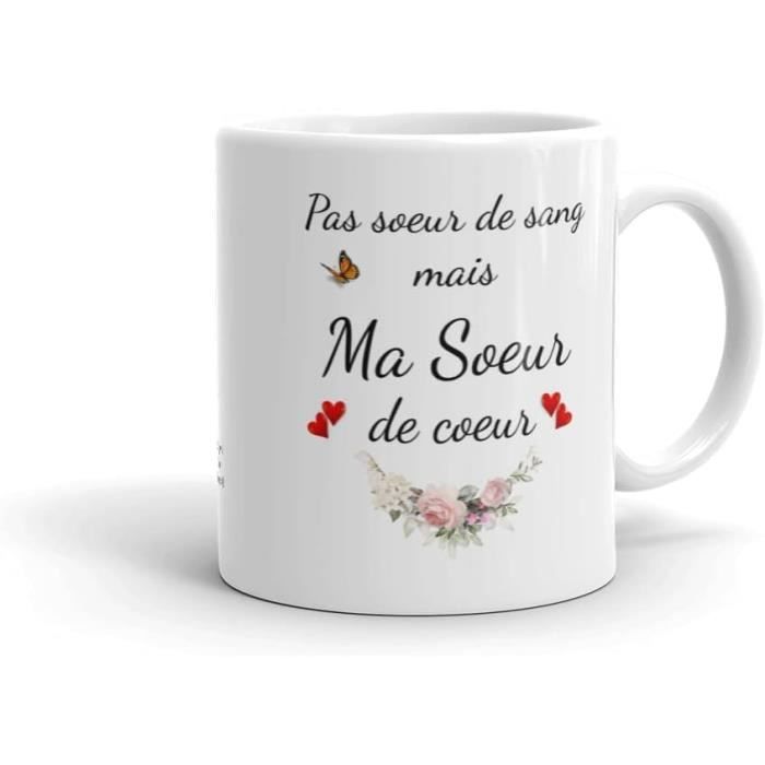 Tasse-Mug Meilleure Amie Cadeau Copine-Soeur De Coeur- Idée Original  Anniversaire Femme[H1401] - Cdiscount Maison
