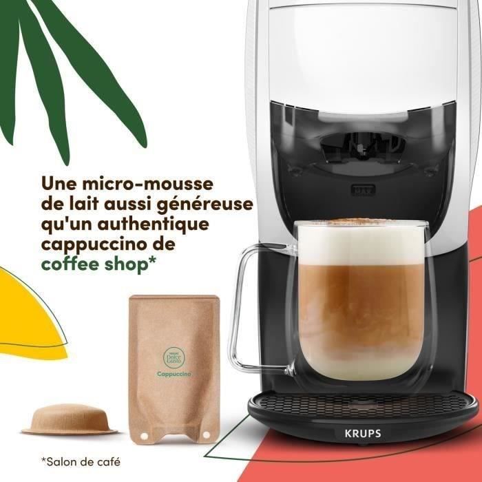 KRUPS Machine à café NESCAFÉ Dolce Gusto NEO, Dosettes compostables et sachets à base de papier