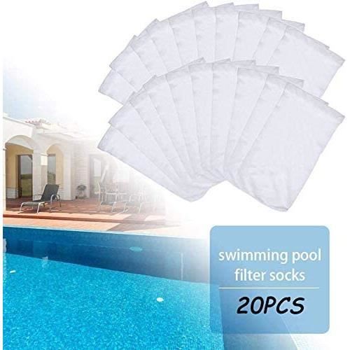30 Pièces Écumoire De Piscine l'eau De La Piscine Écumoire Chaussettes Skimmer Piscine Hors Sol