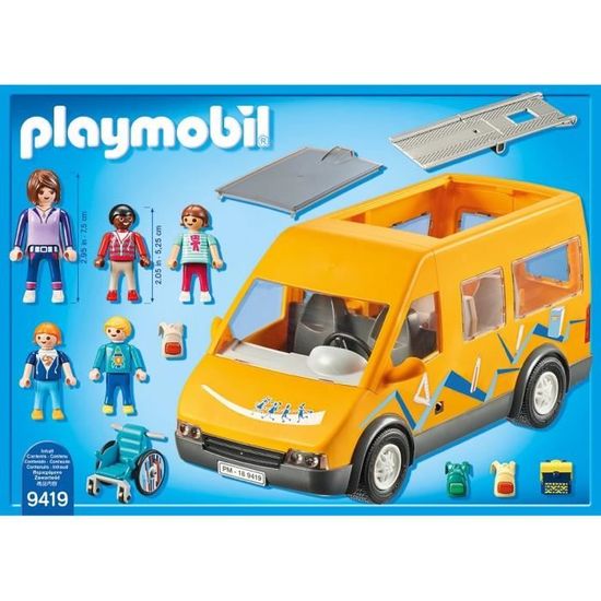 bus scolaire playmobil