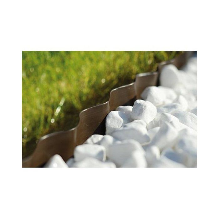 Cellfast Bordure De Jardin Lisse Graphite 20 Cm X 9 M - Plastique Élastique Et Résistant UV