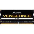 Mémoire RAM - CORSAIR - Vengeance DDR4 - 8GB 1x8GB DIMM - 2666 MHz  - 1.20V - Noir (CMSX8GX4M1A2666C)-0