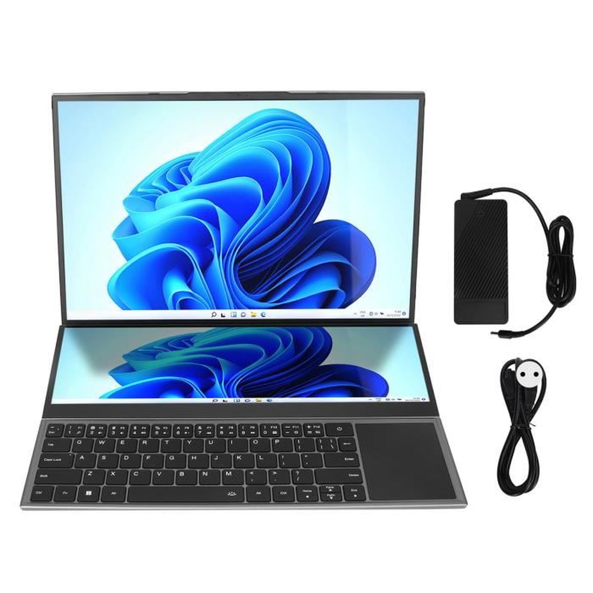 Écran Portable 14,3" FHD 1080P IPS - Extension Moniteur Pour Ordinateur 13-17,3" - Ultra Fin 0,4 Cm - Plug & Play