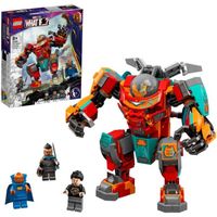 LEGO® 76194 Marvel L’Armure Sakaarienne d’Iron Man de Tony Stark, Figurine Marvel pour Enfants âgés de 8 ans et plus