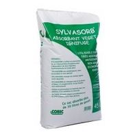 ABSORBANT VEGETAL AGREE DDE - SYLVASORB - SAC DE 45L - REF 070101