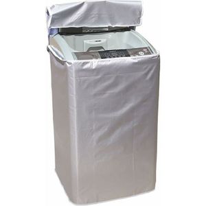 Housse XXL Machine à Laver - Imperméable, Anti-poussière, Tissu Oxford Argenté - 8