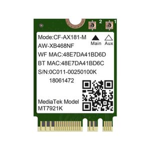 Ax1675i Carte Wifi Wifi 6e M.2 Clé E Cnvio 2 bande 2.4G / 5G / 6GHz Carte  sans fil Ax211 pour Bluetooth 5.2
