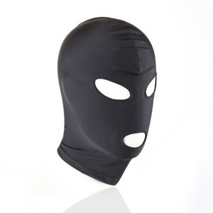 Masque complet sexy BDSM 100 % latex SM masque visage cos fête avec  fermeture éclair, Noir : : Santé et Soins personnels