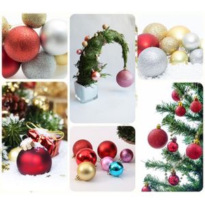 Arbre de noël babiole décoration boîte de rangement détient jusqu /'à 64 boules neuf