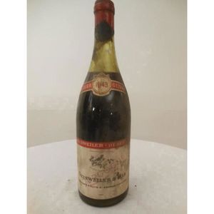 VIN ROUGE bourgogne geisweiller rouge 1943 - bourgogne franc