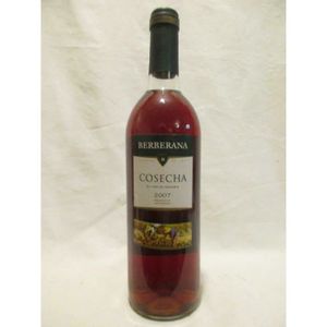VIN ROSE Espagne berberana rosé 2007 - espagne
