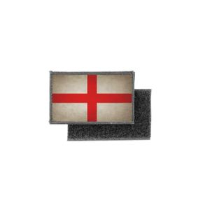 Patch Brodé Drapeau Anglais Angleterre - Thermocollant, Dimensions 8,5 X 5,5 Cm, En Polyester, Pour Customiser Vêtements Ou Sacs