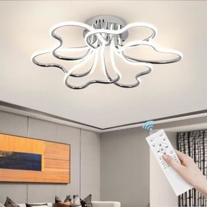 PLAFONNIER Plafonnier LED en fleurs Lampe de Plafond encastré pour salon hall, Éclairage Intérieure 4000K Luminaire en acrylique,salle à