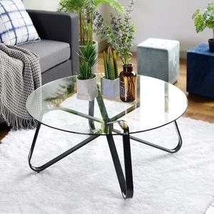 Table Basse Ronde Achat Vente Table Basse Ronde Pas Cher Cdiscount