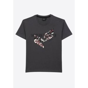 T-SHIRT KAPORAL - T-shirt gris garçon 100% coton EWAG 