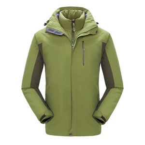 Alpinisme Homme Blouson Doudoune Chaud Piece 2 Capuche de A Ski Blouson N0Oyv8wmn