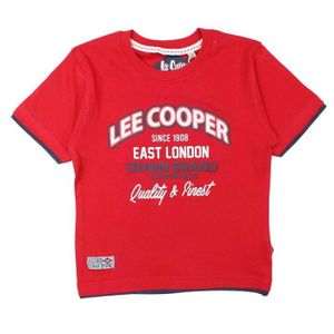 T-SHIRT Lee Cooper - T-shirt - GLC0104 TMC S1-6A - T-shirt Lee Cooper - Garçon