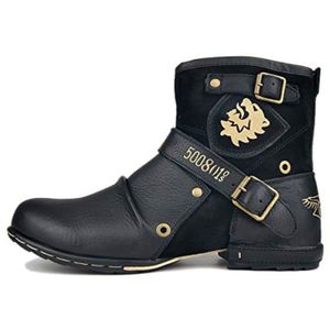 bottes biker homme