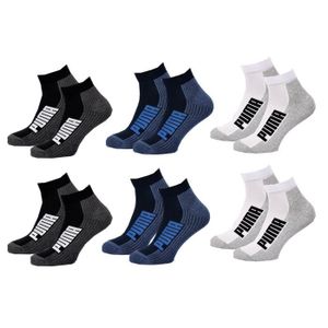 CHAUSSETTES Chaussettes PUMA Socquettes CUSHIONED QUARTER   Pa