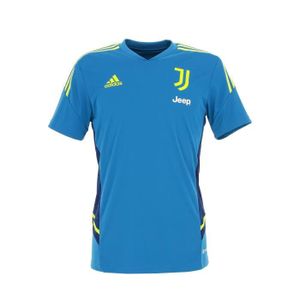 MAILLOT DE FOOTBALL - T-SHIRT DE FOOTBALL - POLO DE FOOTBALL Maillot de football Juventus maillot train  2021.22 h - Adidas