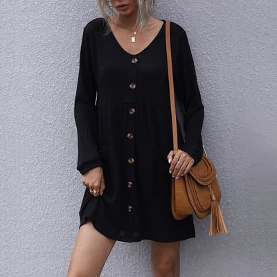 Robe ample noire sales