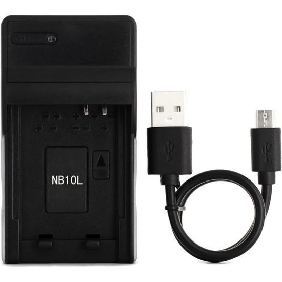 Batterie Canon NB-10L D’origine – Neuve, Pour PowerShot SX40 HS, Fabriquée En France